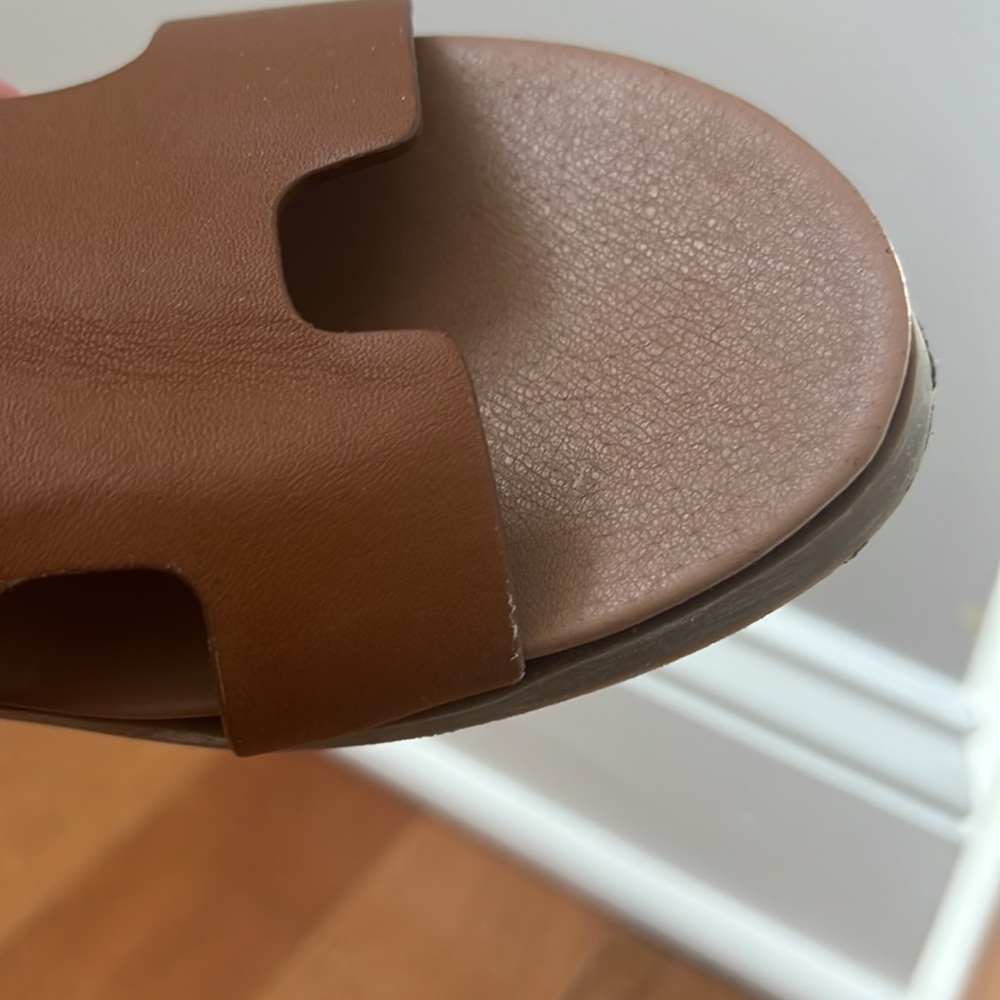 Steve Madden, size 7, brown sandals - Picture 4 of 6